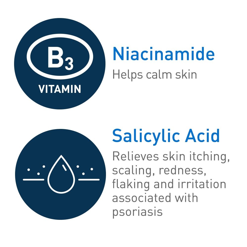 image:imageCeraVe Psoriasis Cream Salicylic Acid Moisturizing Dry Skin Treatment 8oz8 Ounce Pack of 12