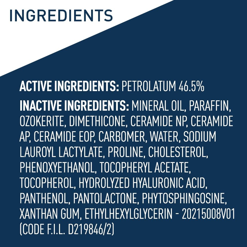 image:imageCeraVe Healing Ointment Hyaluronic Acid Skin Protectant for Dry Skin 12oz5oz Tube