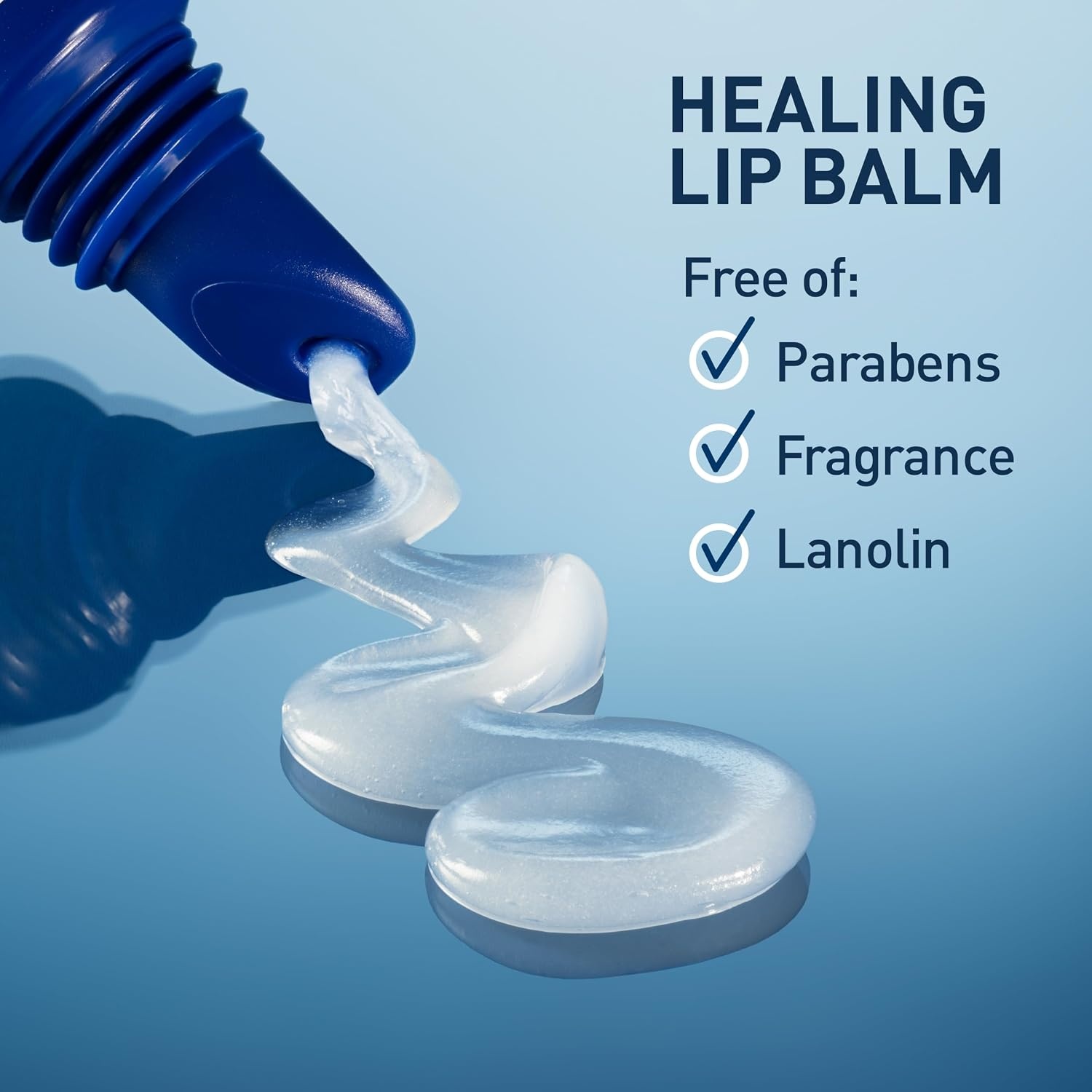 image:imageCeraVe Healing Ointment Hyaluronic Acid Skin Protectant for Dry Skin 12ozLip Balm Two Pack