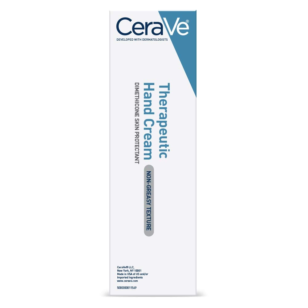 image:imageCeraVe Therapeutic Hand Cream Hyaluronic Acid amp Niacinamide Lotion 3oz3 Ounce Pack of 1