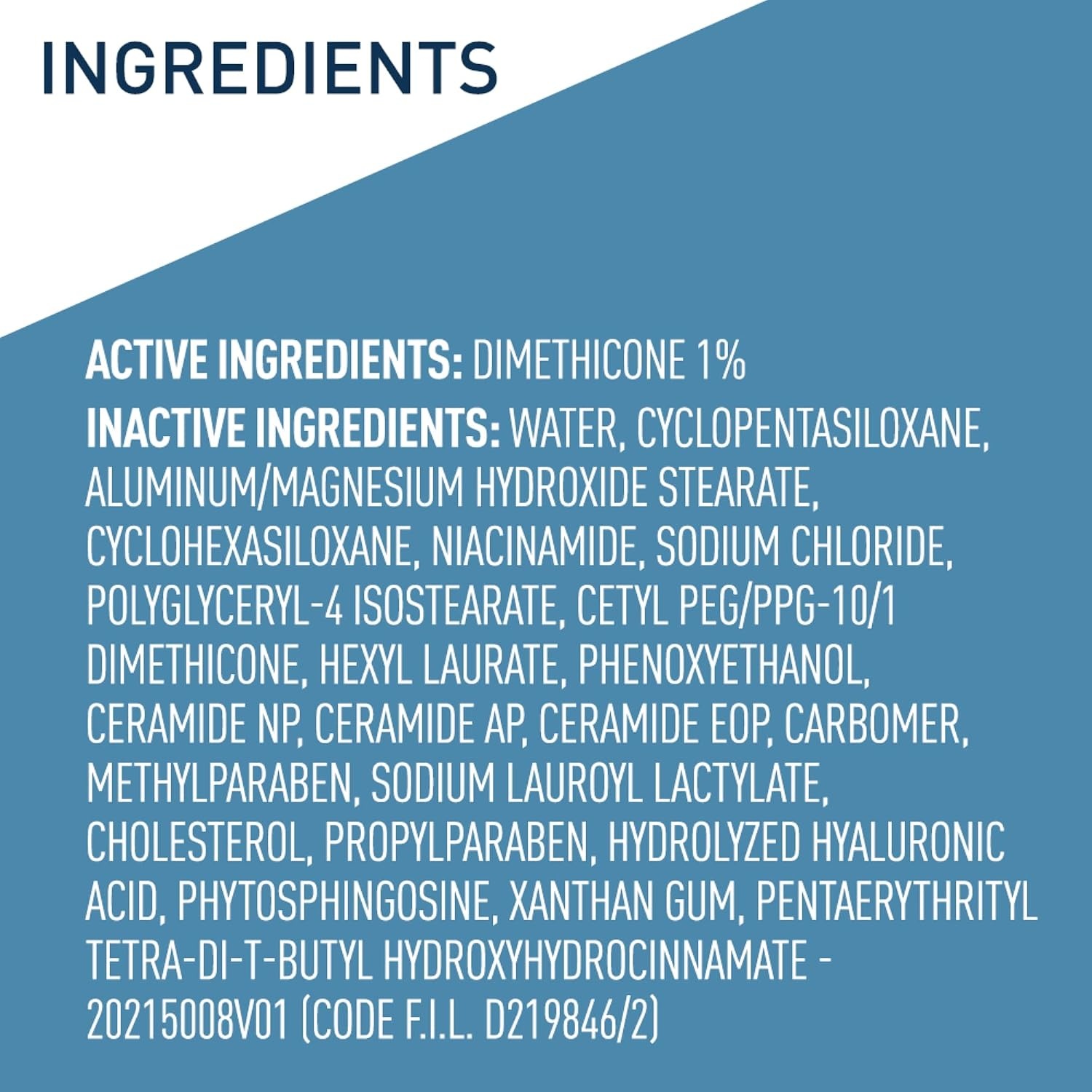 image:imageCeraVe Therapeutic Hand Cream Hyaluronic Acid amp Niacinamide Lotion 3oz3 Ounce Pack of 1