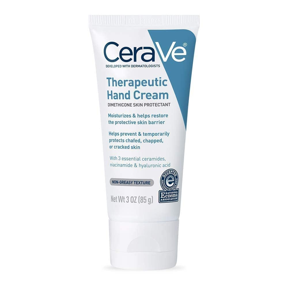 image:imageCeraVe Therapeutic Hand Cream Hyaluronic Acid amp Niacinamide Lotion 3oz3 Ounce Pack of 2