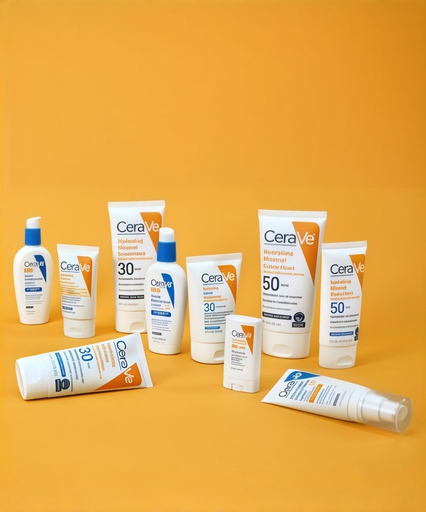 CERAVE Gentle Hydrating Shampoo and FaceMoisturizer